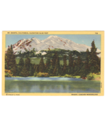 Postcard-Mt. Shasta CA-Cascade Wonderland-Elevation Landscape-Longshaw-L... - $4.00