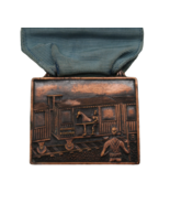 Vintage International Jewelry Workers Union IJWU Train Horse Pin - $475.72 MXN