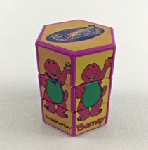 Barney&#39;s Great Adventure The Movie Spinning Block Puzzle Dino Vintage 1997 Lyons - £19.74 GBP