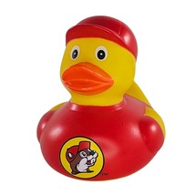 Buc-ee&#39;s Rubber Duck Small Toy Rubber Ducky Red Hat Shirt 2022 - £11.00 GBP