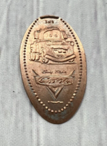 Disney Pixar Cars Tow Mater Elongated Pressed Penny Collectible Coin - £11.33 GBP