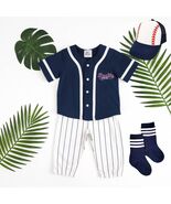 Personalized Rookie Of The Year Baseball Cake Smash Jersey | Navy Blue |... - $40.00