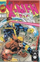 X-Men Comic Book Second Series #1 Wolverine Cover Marvel 1991 VERY FINE+... - $5.48