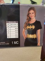 bat girl women t shirt adult l/xl costume accessory - £4.79 GBP