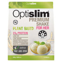 Optislim For Her Plant Based Shake Vanilla 826g Pouch - £95.22 GBP