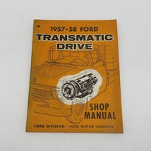 1957-58 Ford Transmatic Drive Shop Manual Original Vintage 7746-58 - $8.09
