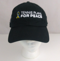 Tennis Plays For Peace Unisex Embroidered Adjustable Baseball Cap - £10.07 GBP
