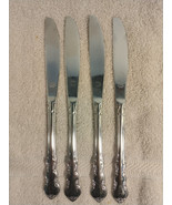EKCO Eterna Flatware Keepsake Set of 4 Dining Dinner Knives Korea - £12.42 GBP