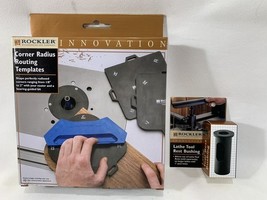 Rockler Corner Radius Routing Templates, 12 radiuses 1/8&quot; to 2&quot; Woodwork... - $34.65