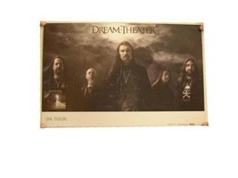 Dream Theater Poster 2 Sided Band Shot Promo - $504.78 MXN