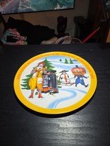 Vintage 1977 Ronald McDonald’s Lexington 4 Seasons Plastic  10&#39;&#39; Plates  - $11.00