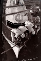 Vintage Photo;Tying Her Up; U.S.S. Wilmington;China;Circa 1912 - £11.16 GBP