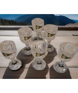 New Beautiful ROYAL CRYSTAL ROCK Cut Crystal 1oz. Liqueur Cordial Glasse... - $594.66 MXN
