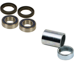 New AB Front Wheel Bearings &amp; Spacers Kit For The 1997-2000 Suzuki RM250 RM 250 - £38.10 GBP