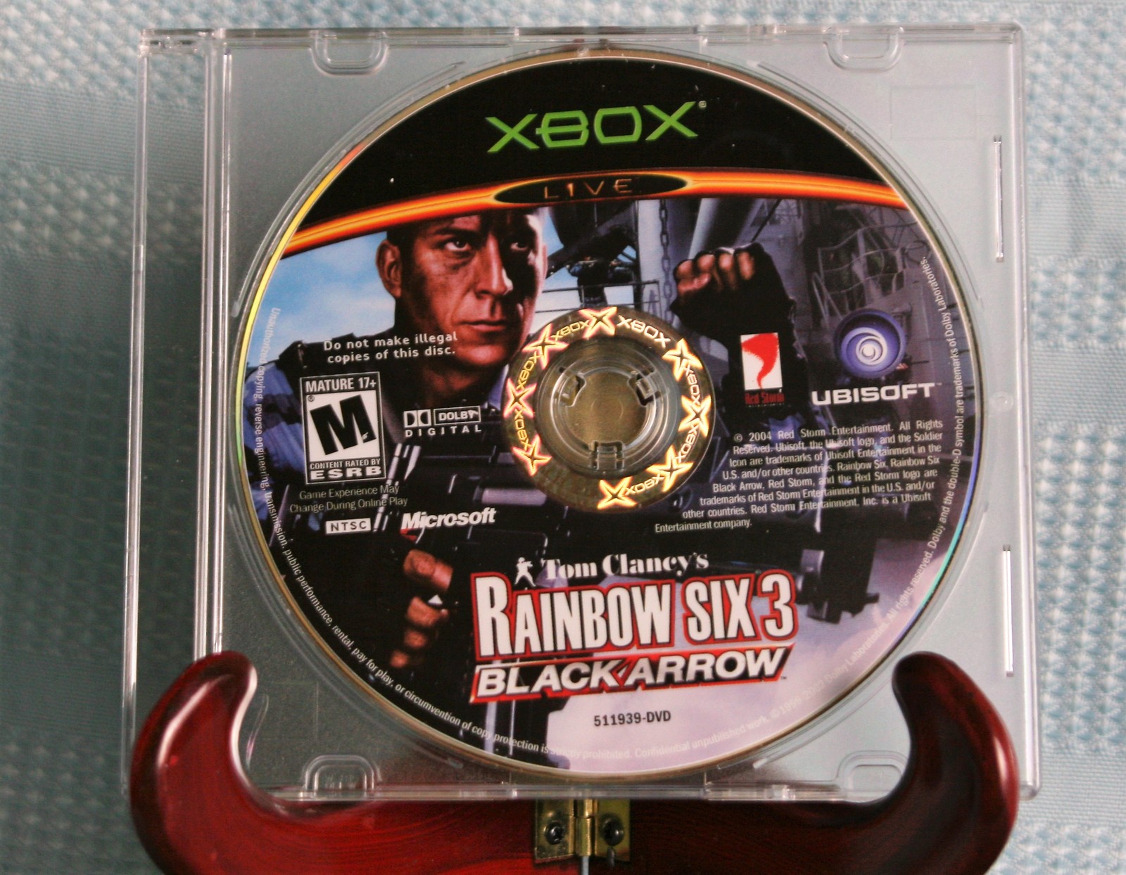 Tom Clancy's Rainbow Six 3: Black Arrow (Microsoft Xbox, 2004) disc only  - $6.39