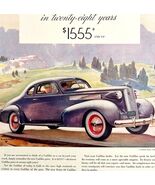 Cadillac Series 60 Sedan 1937 Advertisement Luxury Automobilia Lithograp... - $56.04 CAD