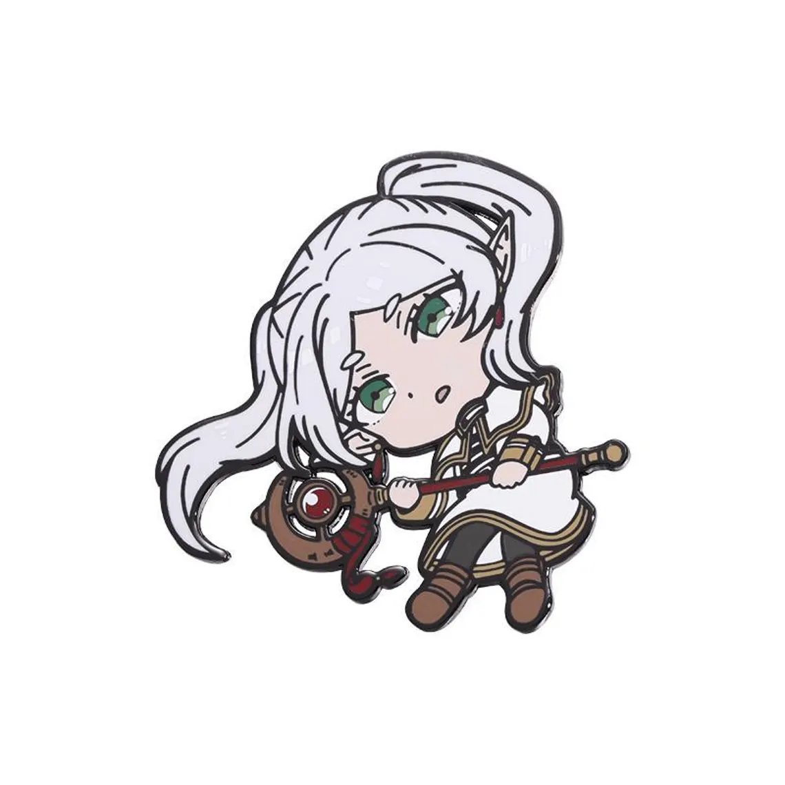 Frieren Brooch Metal Anime Pin Badge - $319.81 MXN