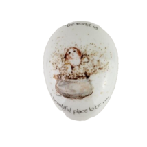 Holly Hobbie Porcelain Egg Trinket Box - £12.64 GBP