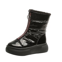 Women Boots Warm Winter Ankle Boots for Women Platform Female Shoes Waterproof F - £37.65 GBP