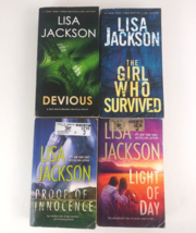 Lot Of 4 Lisa Jackson Paperback Suspenseful Romance Novels - $9.69