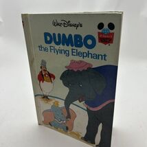 Dumbo the Flying Elephant Book Club Edition Wonderful World of Disney 1978 - $3.45