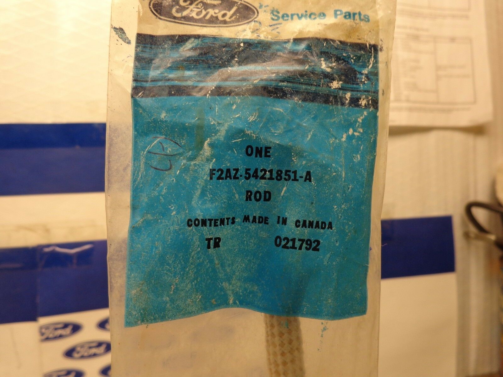 FORD OEM NOS F2AZ-5421851-A Door Lock Knob Control Rod LH Crown Grand 92-94 - £12.15 GBP