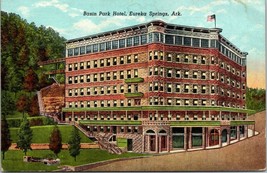 Arkansas Eureka Springs Basin Park Hotel 1930-1945 Vintage Postcard - £5.92 GBP