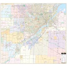 Toledo, OH Wall Map - $213.84