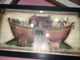Noahs Ark Picture Animal Frame-VERY Rare Vintage COLLECTIBLE-SHIPS N 24 Hours - £150.10 GBP