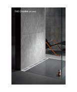 12&quot;, Linear Drain System for Floor, Stainless Steel 304, 1073 - $405.65 CAD