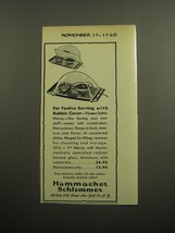 1960 Hammacher Schlemmer Salton Hotray Ad - For festive serving - £11.76 GBP