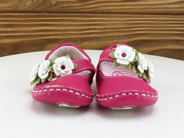Circo Sz 2 Toddler Shoes Girls Mary Jane Pink Leather Medium - £17.34 GBP