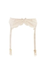 L&#39;agent By Agent Provocateur Womens Suspenders Lovely Lace Bridal White Size S - £27.90 GBP