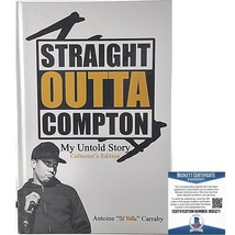 DJ Yella NWA Signed Straight Outta Compton HC Book Beckett Rap Hip Hop A... - £120.91 GBP