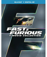 Fast and Furious 7-movie Collection [New Blu-ray] Boxed Set, UV/HD Dig - $18.70