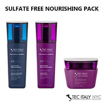 Tec Italy Sulfate Free Nourishing Pack: Silk System Shine Shampoo 10.1 O... - £52.74 GBP