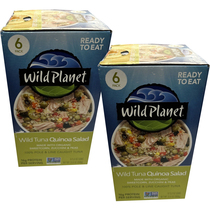 2 Packs Wild Planet Tuna Quinoa Salad 6 Ct 6-5.6 Oz Net 33.6 Oz - £43.85 GBP