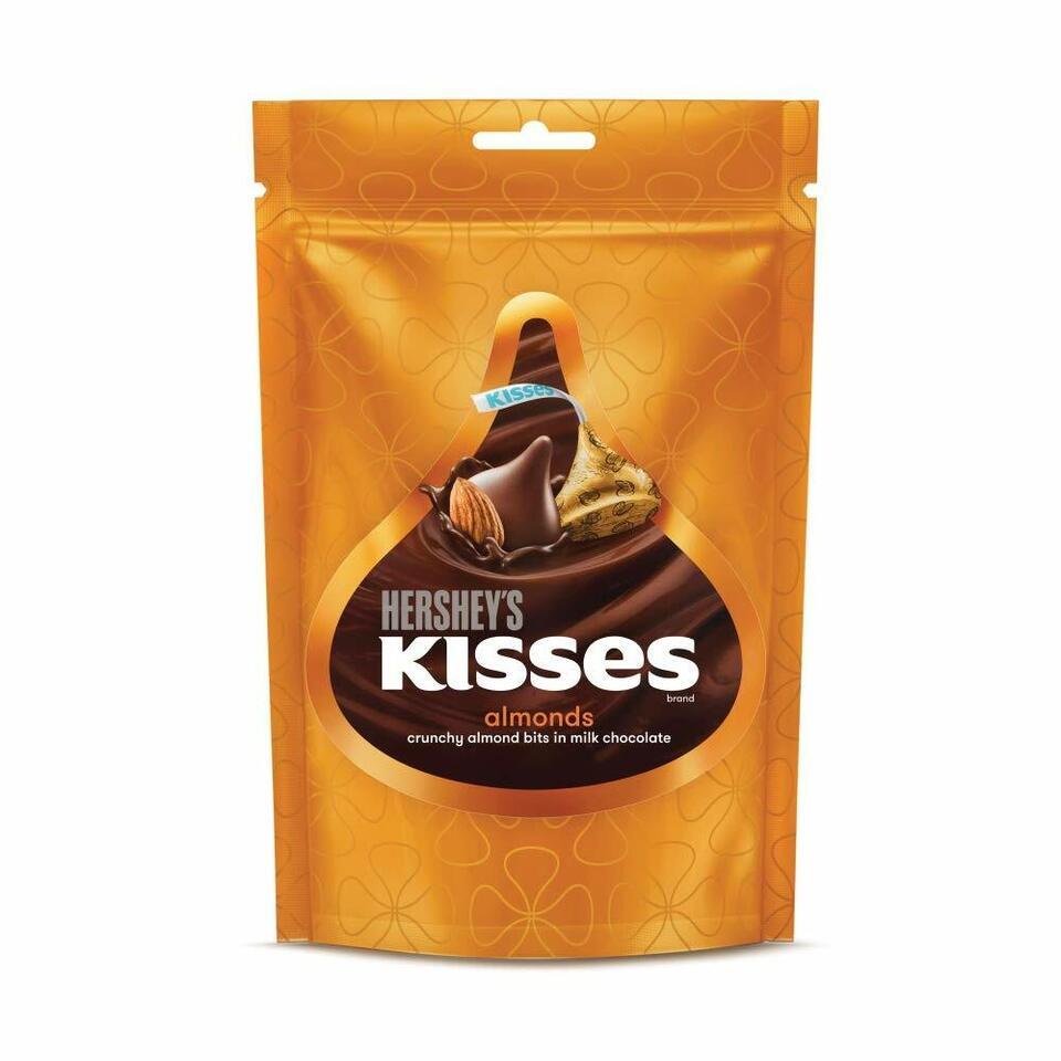 Hershey's Kisses Almond, 100g (Pack of 3) free shipping world - £21.77 GBP