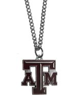NEW UT AUSTIN LONGHORNS UNIVERSITY OF TEXAS 18&quot; CHAIN SILVER NECKLACE NCAA - €8,45 EUR