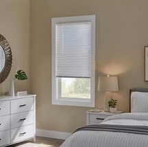 Premium Pre Sized Cordless Room Darkening 1 in Aluminum Blinds - White - $16.15+