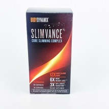 Bodydynamix Slimvance Core Slimming Complex 60 Caps Stimulant BB 06/2025 - £17.87 GBP