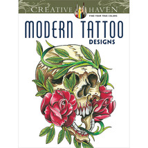 Dover Publications-Creative Haven: Modern Tattoo Designs - £12.73 GBP
