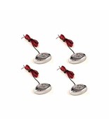 OCTANE LIGHTING 4pc WHITE LED Chrome Accent Module Motorcycle Chopper Fr... - $11.83