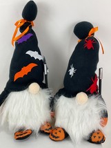 Halloween Plush Gnomes Decoration Hallo 2-Pcs Set (New) A15 - £13.58 GBP