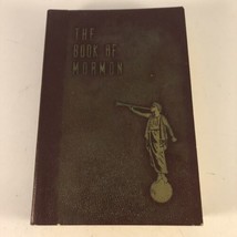 The Book of Mormon 1950 LDS Vintage Burgundy Softcover with the Angel Moroni - £9.30 GBP