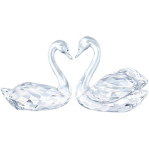 Swarovski Swan Couple Crystal Figurines - £194.32 GBP