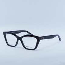 BALENCIAGA BB0342O 005 Black 55mm Eyeglasses New Authentic - £157.97 GBP
