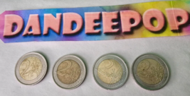 4 Piece 2 Euro 2002 Money Coins - $40.70 CAD