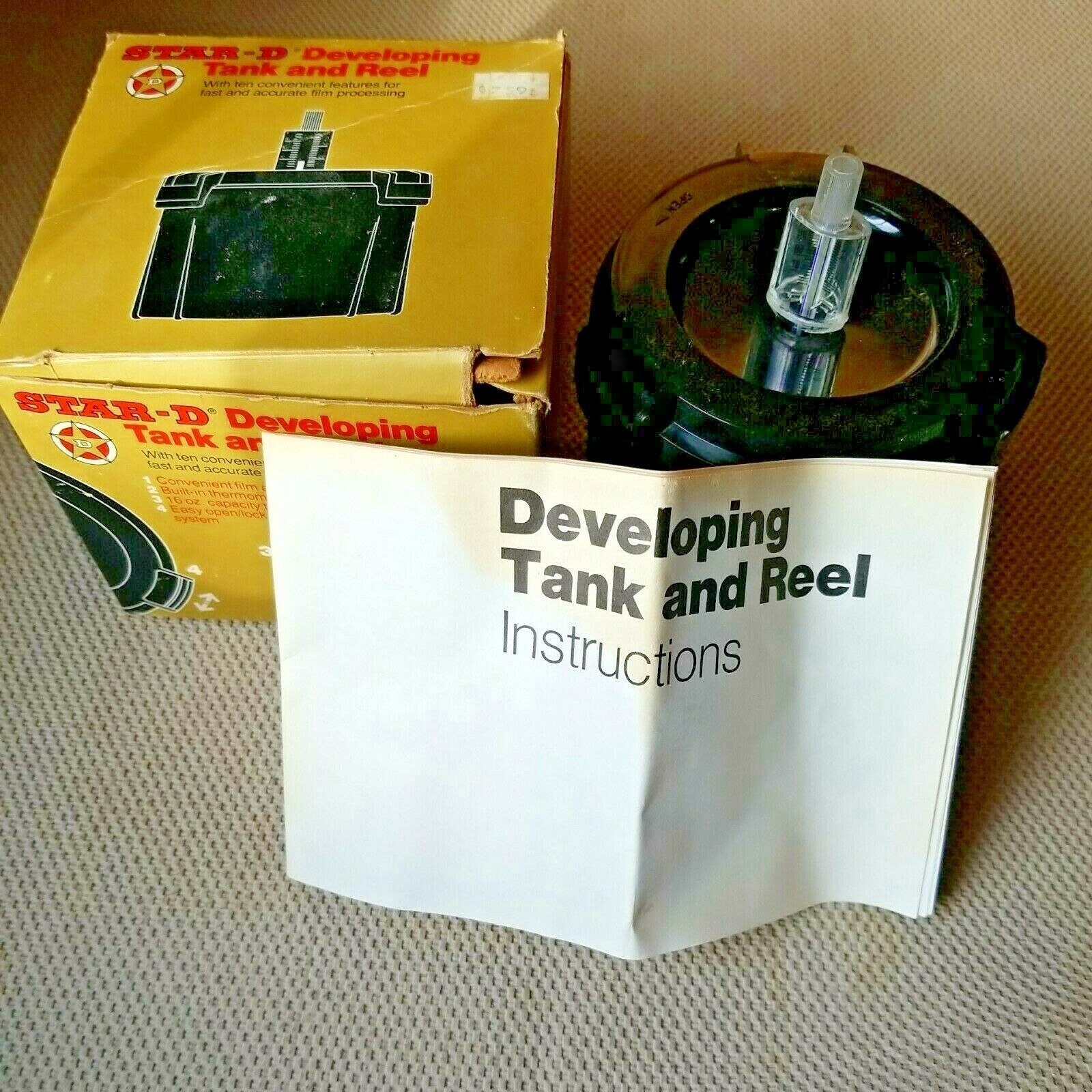 Primary image for Star-D Developing Tank And Reel W/Original Packaging Made In USA 