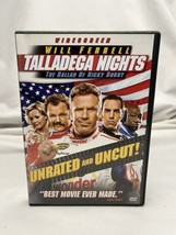 Talladega Nights The Ballad Of Ricky Bobby Will Ferrell 2006 Dvd - £1.58 GBP
